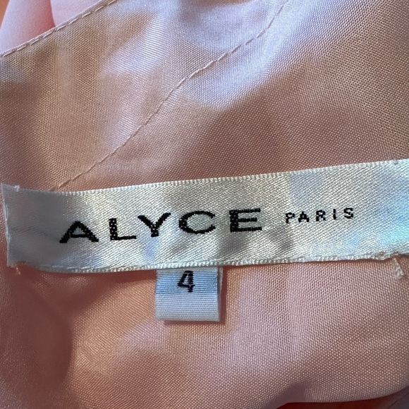 BEAUTIFUL Short Formal Pink Dress by Alyce Paris Size 4 - Picture 8 of 9